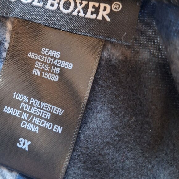 NWT Joe Boxer Warm Plaid Soft Fleece Elastic Waist Pants Size 3X Cozy Fall Winte - Picture 5 of 8